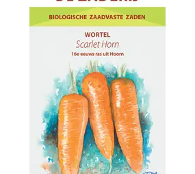 De Zaderij Biologische Scarlet Horn zomerwortel