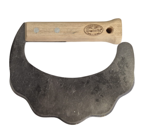 De Wit De Wit Graszodensnijder met golfsnede en hilt