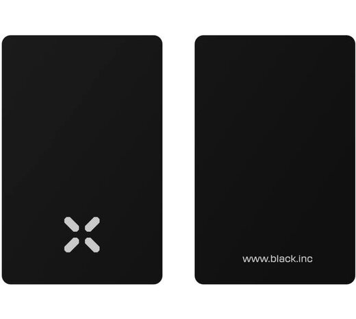 Intersteel Intersteel Black X NFC kaarten zwart set van 4 stuks