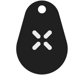 Intersteel Intersteel  Black X NFC tags zwart set van 4 stuks  Nieuw Black X NFC tags zwart set van 4 stuks