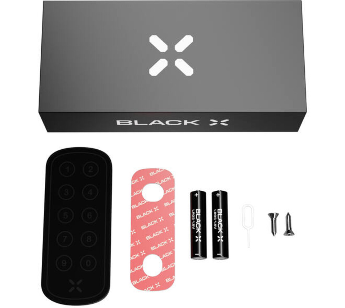 Intersteel Intersteel Black X xPad ovaal 100x42mm zwart