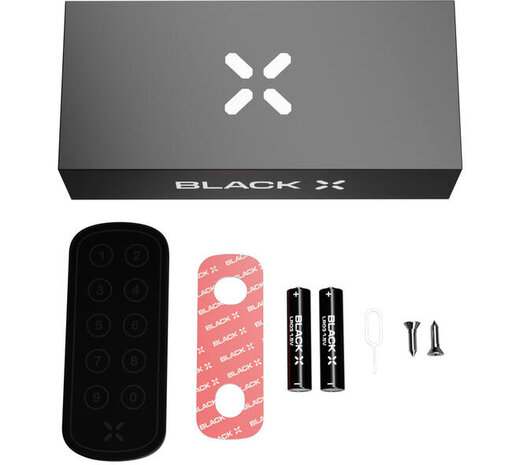 Intersteel Intersteel Black X xPad ovaal 100x42mm zwart