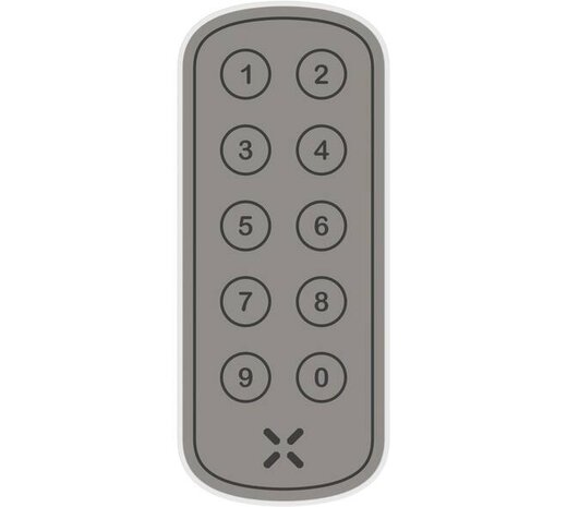 Intersteel Intersteel Black X xPad ovaal 100x42mm wit