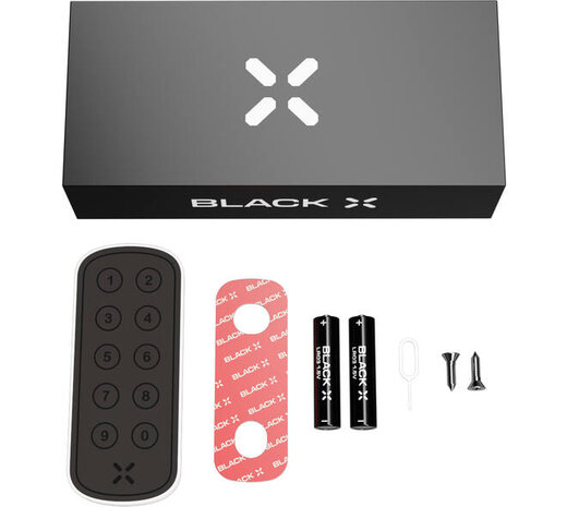 Intersteel Intersteel Black X xPad ovaal 100x42mm wit