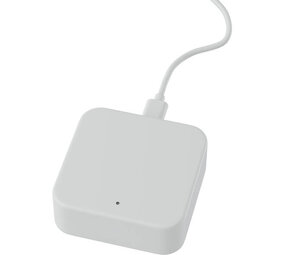 Intersteel Intersteel Black X Wi-Fi bridge 70x70x25mm met kabel Type C USB wit