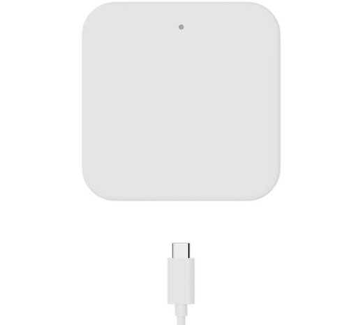 Intersteel Intersteel Black X Wi-Fi bridge 70x70x25mm met kabel Type C USB wit