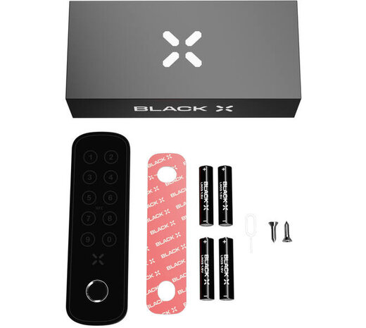 Intersteel Intersteel Black X xPad+ ovaal 138x42mm zwart
