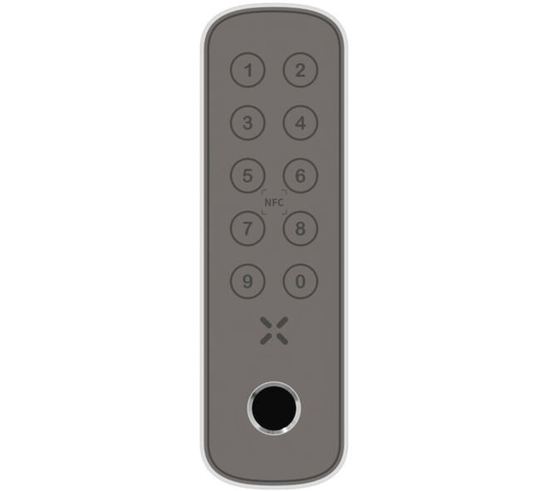 Intersteel Intersteel Black X xPad+ ovaal 138x42mm wit