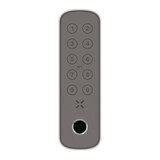 Intersteel Intersteel Black X xPad+ ovaal 138x42mm wit