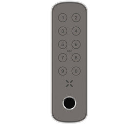 Intersteel Intersteel Black X xPad+ ovaal 138x42mm wit