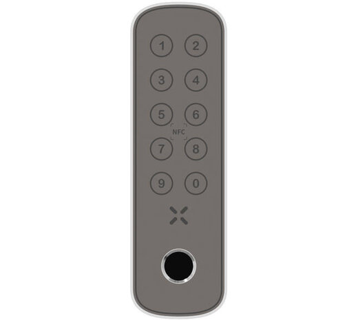 Intersteel Intersteel Black X xPad+ ovaal 138x42mm wit