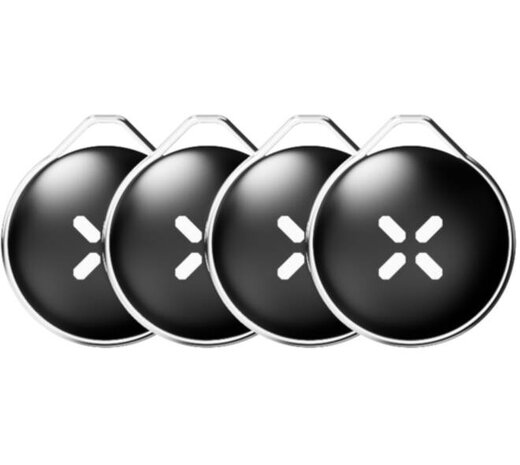 Intersteel Intersteel Black X afstandsbediening xKey zwart set van 4 stuks