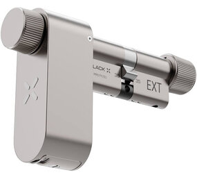 Intersteel Intersteel Black X Smart Lock 35/35mm - 45/45mm mat nikkel