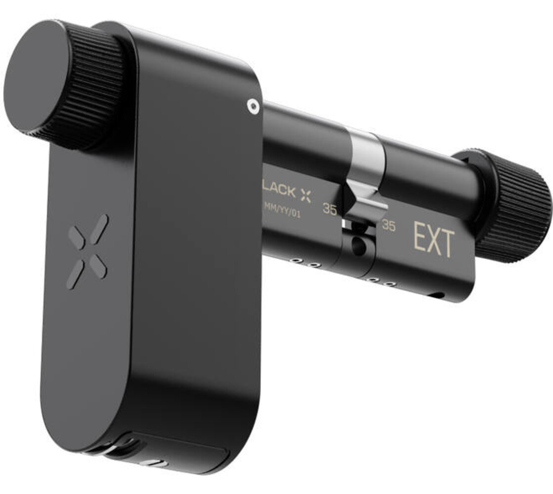 Intersteel Intersteel Black X Smart Lock 35/35mm - 45/45mm zwart