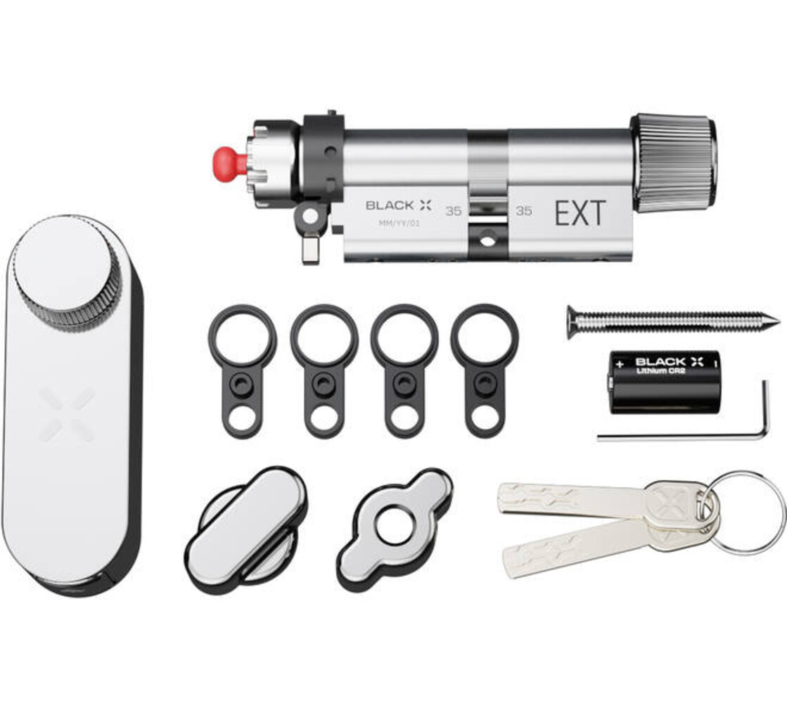 Intersteel Intersteel Black X Smart Lock 35/35mm - 45/45mm chroom
