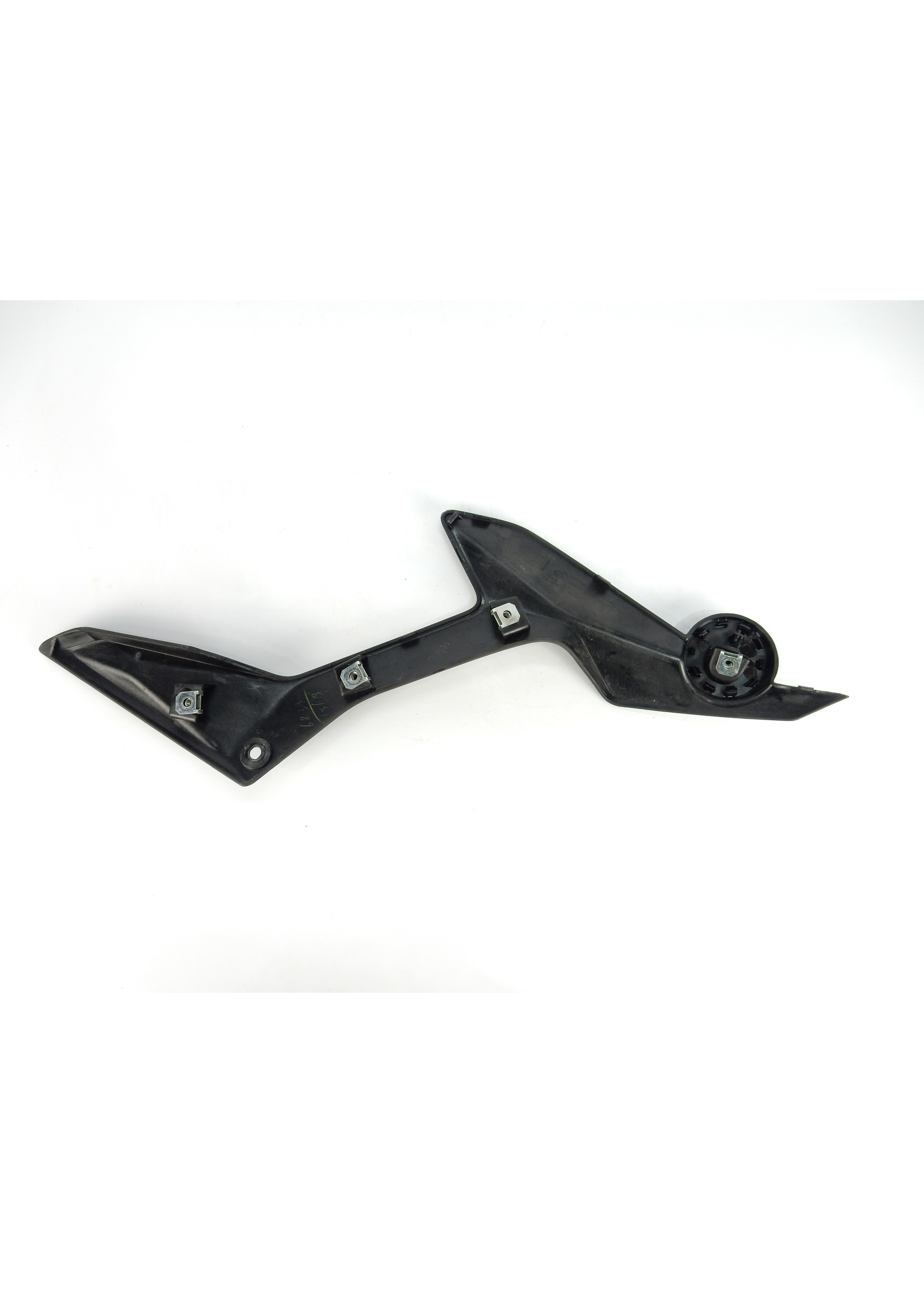BMW BMW G 310 R Plakettenträger links / Nabenabdeckung mit Chromrand BMW / 46638556771 / 36136850834