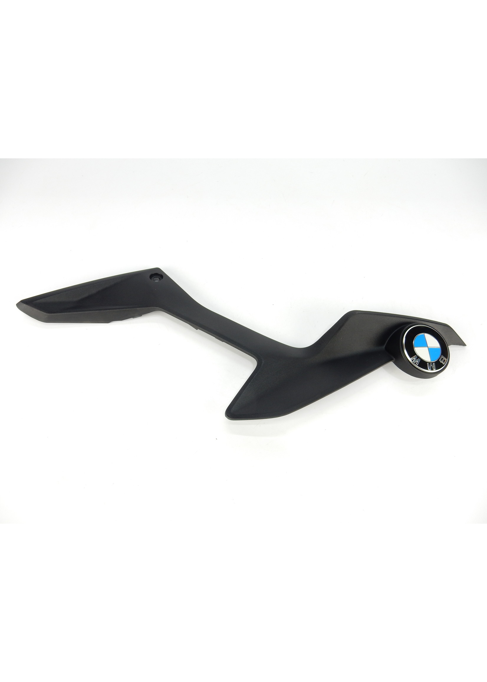 BMW BMW G 310 R Plakettenträger links / Nabenabdeckung mit Chromrand BMW / 46638556771 / 36136850834