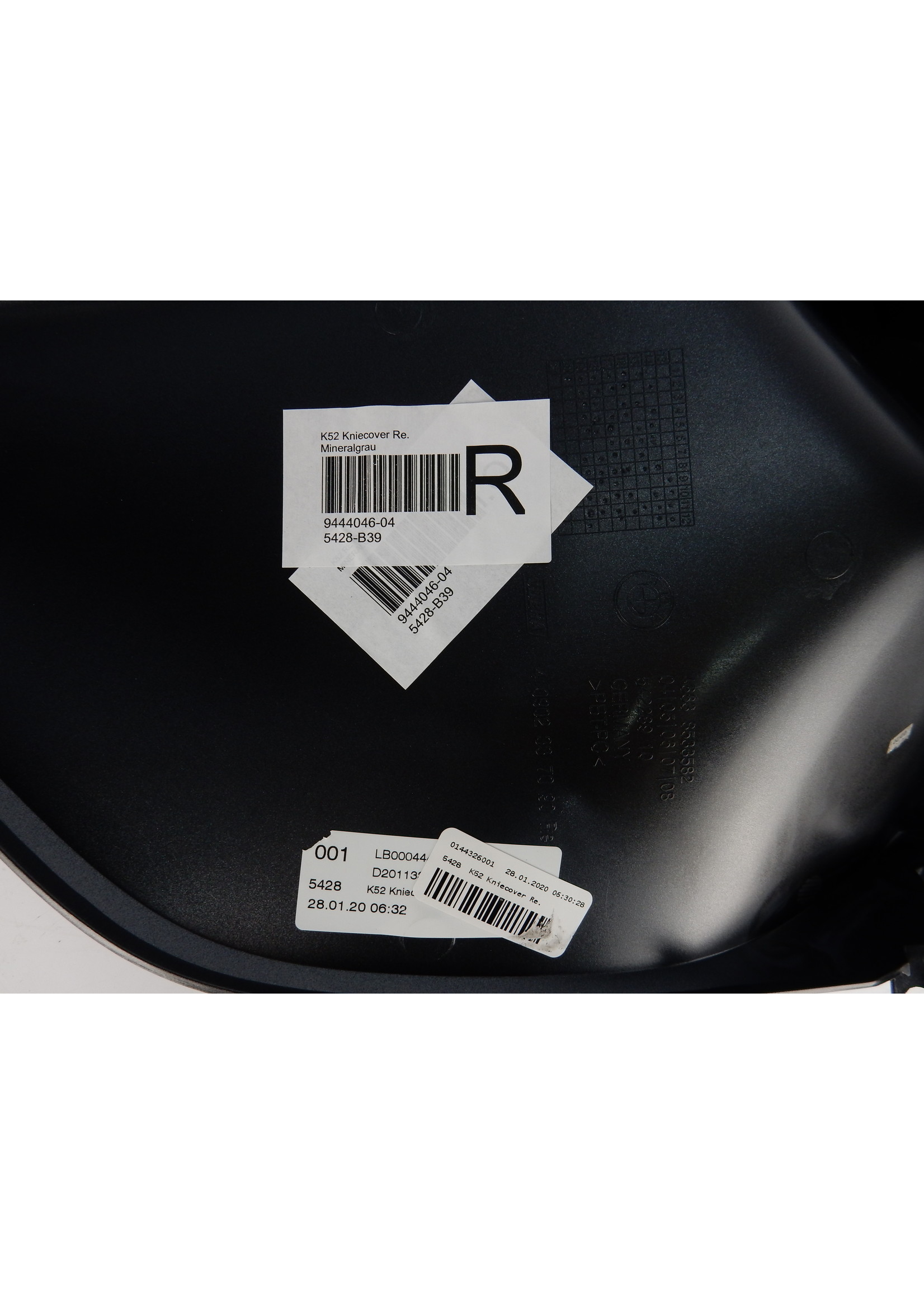 BMW BMW R1250 RT Kniecover rechts MINERAL GREY / 46639444046