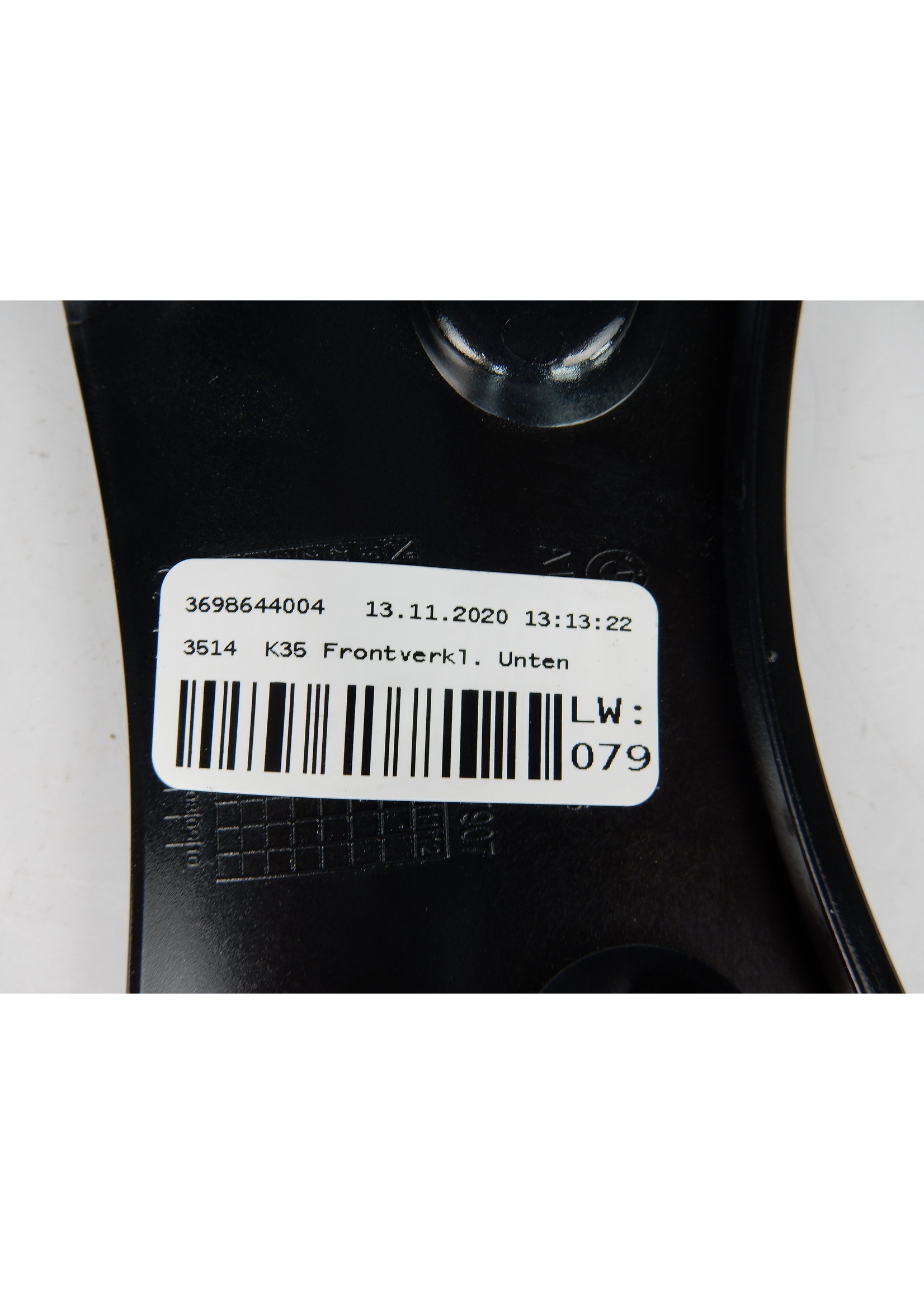 BMW BMW R18 B Transcontinental Front-fairing panel bottom BLACK / 46637924624