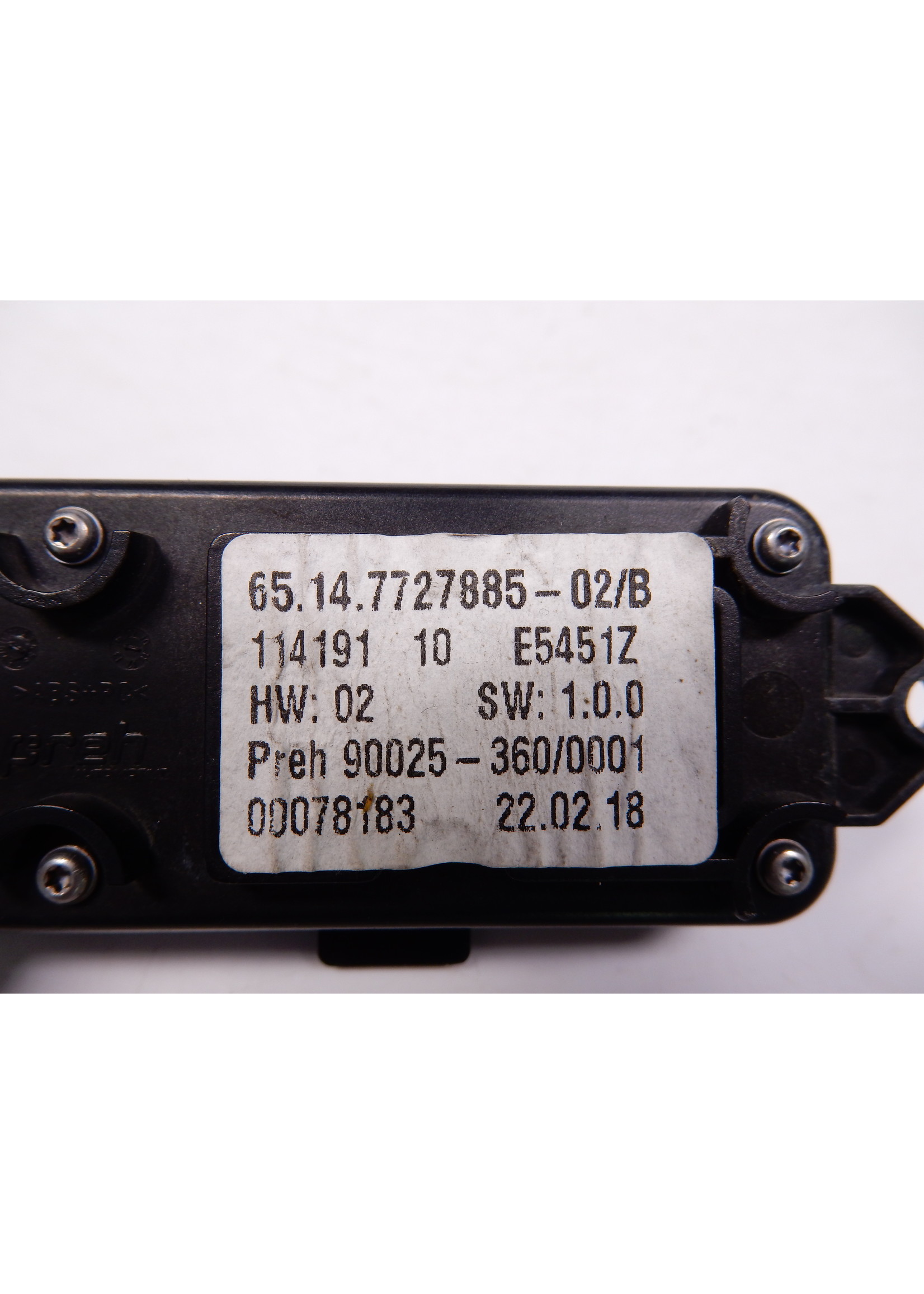 BMW BMW K 1600 Bagger Bedieningspaneel audiosysteem / 65147727885