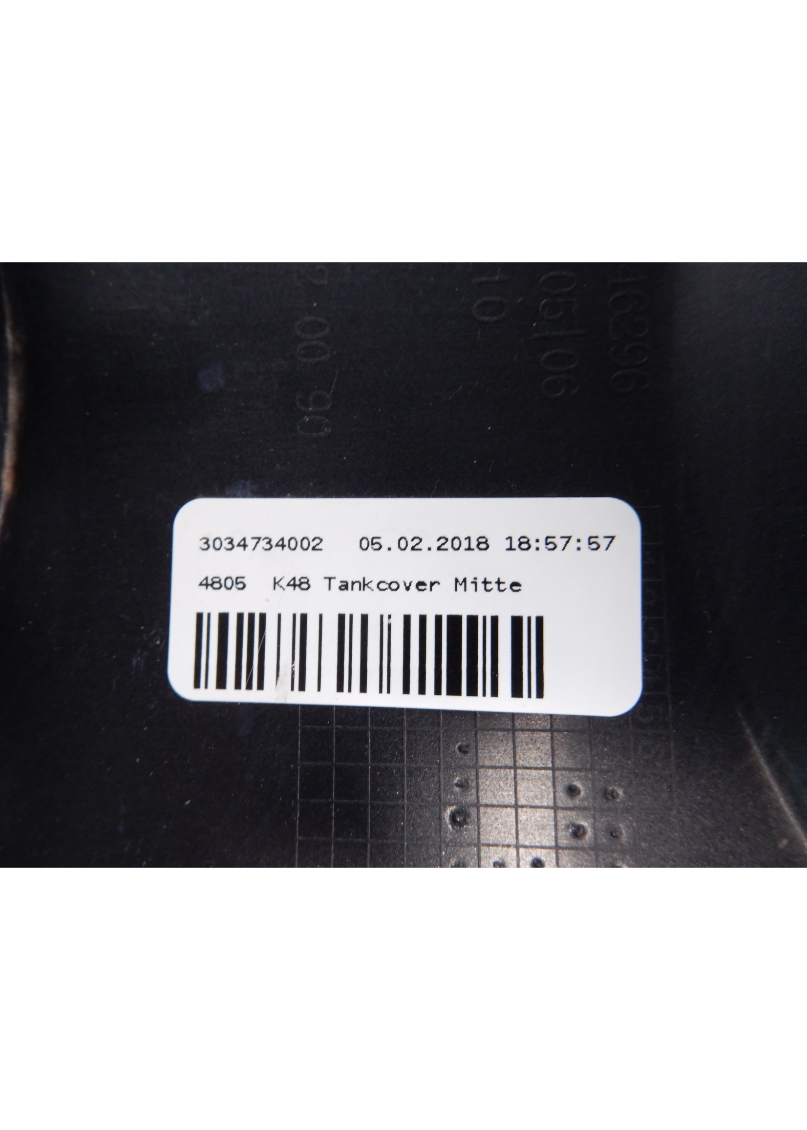 BMW BMW K 1600 Bagger Tank cover, middle NIGHT-BLACK / 46638546296