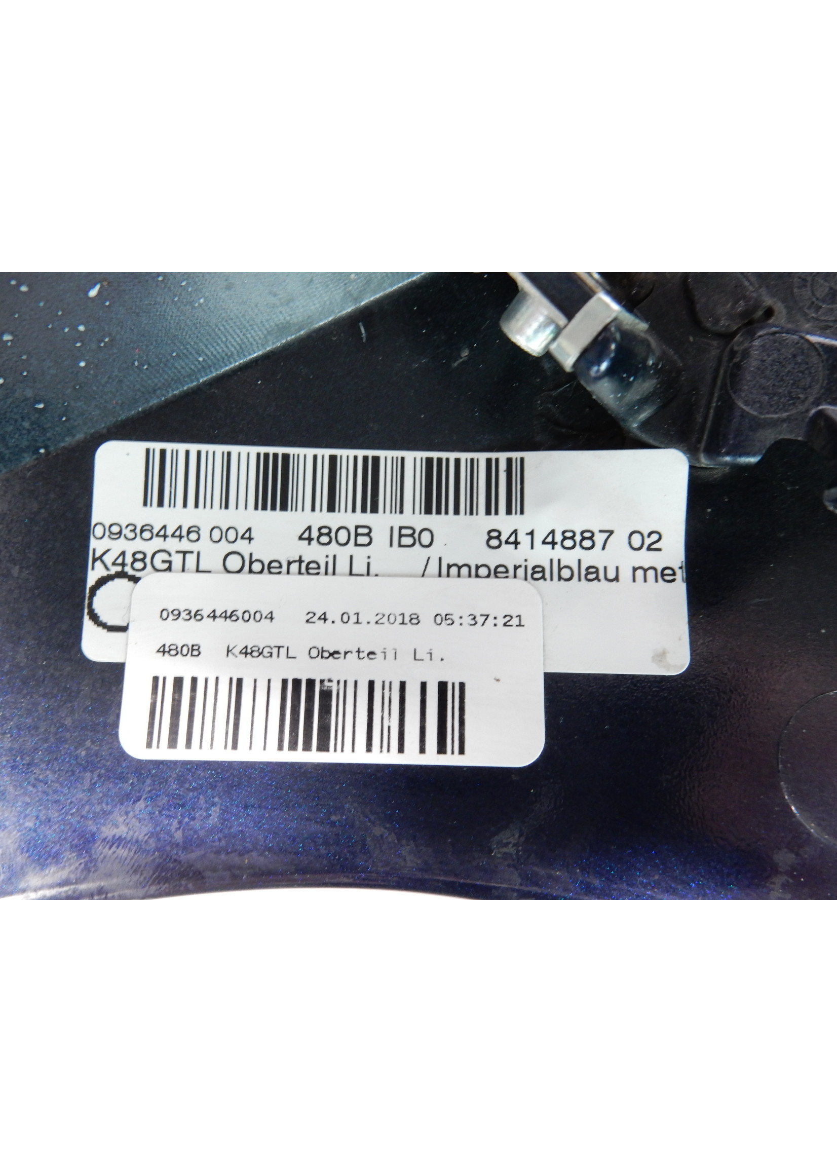 BMW BMW K 1600 Bagger Verkleidungsoberteil links IMPERIAL-BLUE / 46638414887