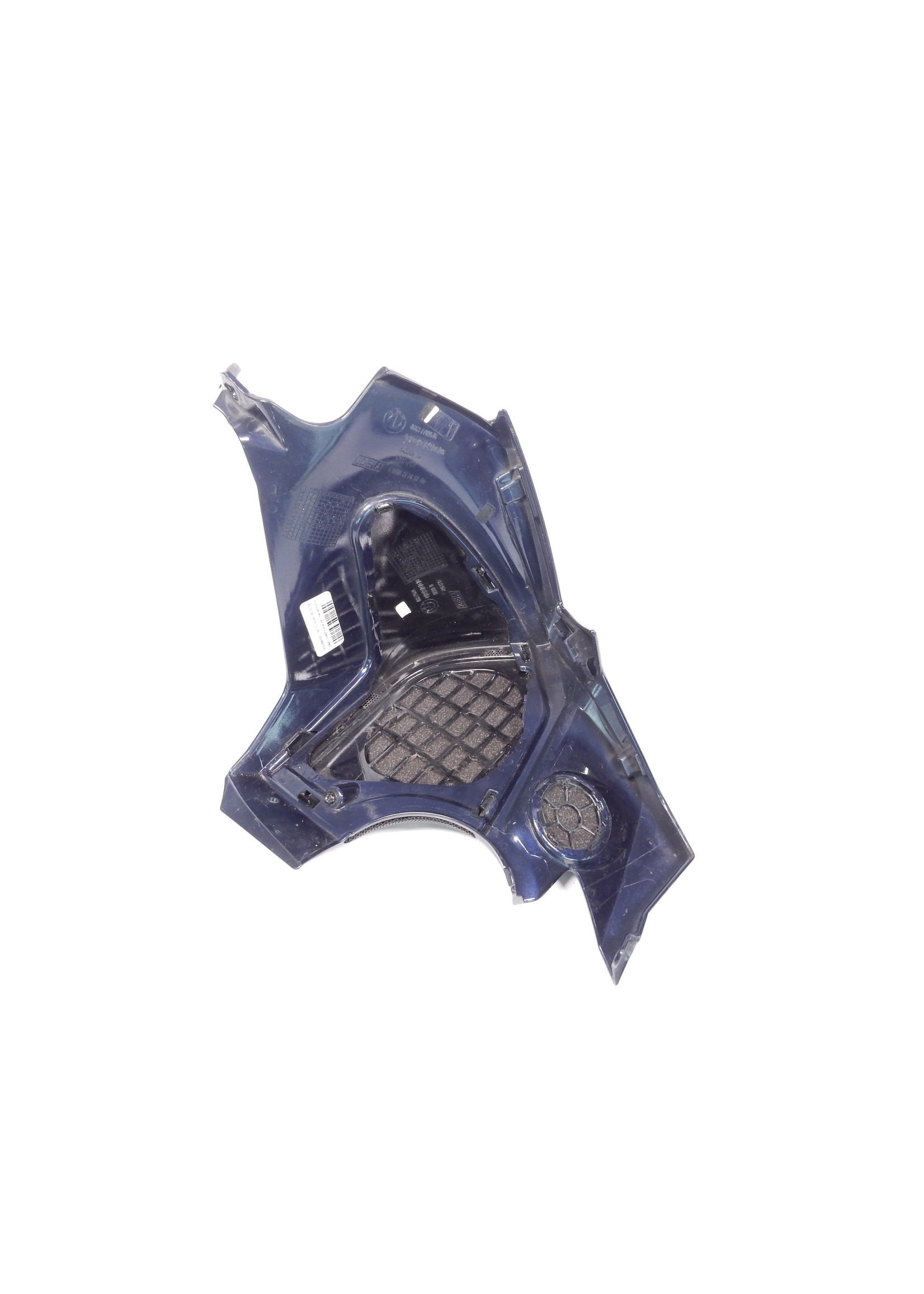 BMW BMW K 1600 Bagger Hand protector right IMPERIAL-BLUE / Right loudspeaker cover / Speaker cover, tweeter, right /  46637709516 / 46637715514