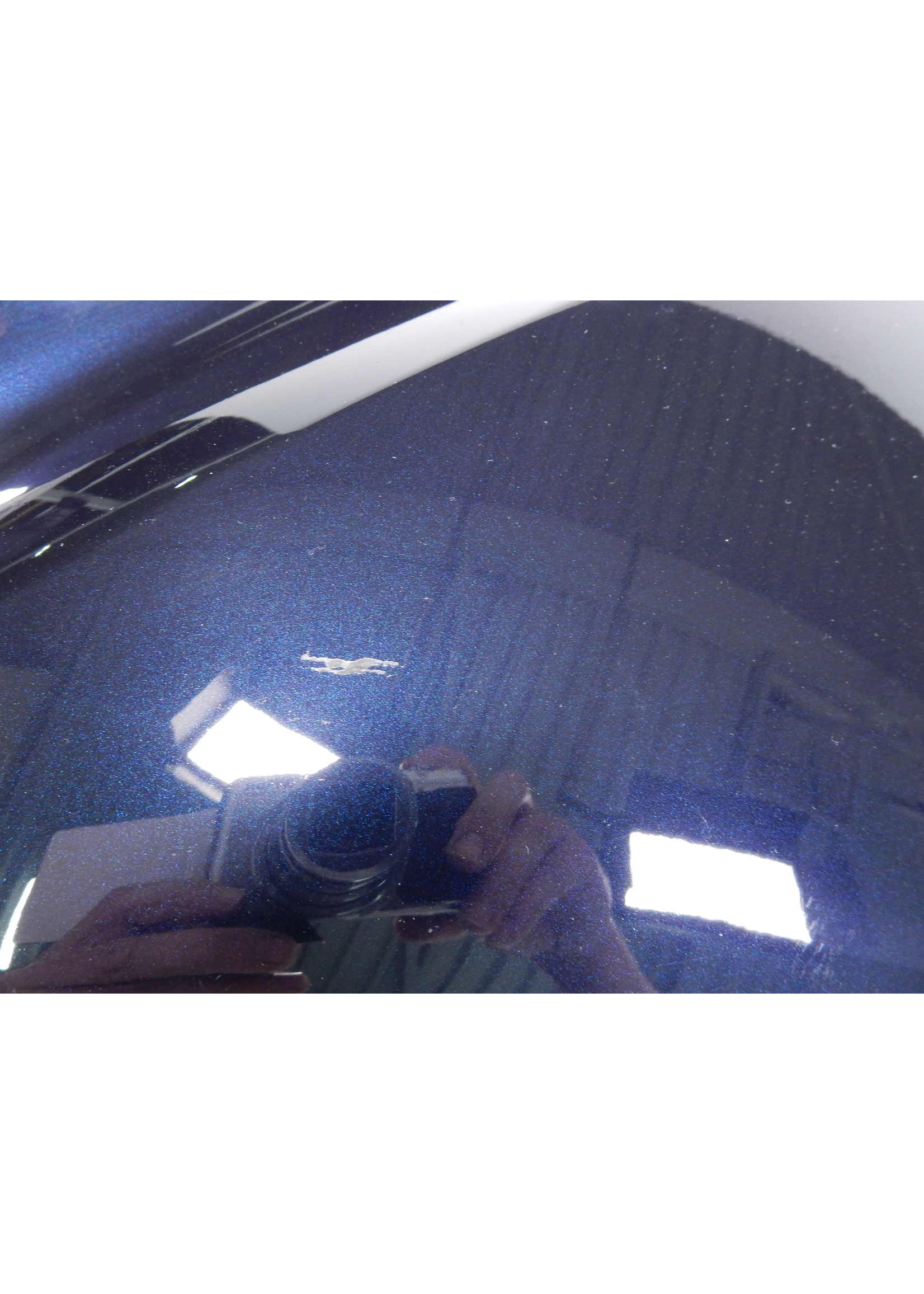 BMW BMW K 1600 Bagger Zijbekleding boven links IMPERIAL-BLUE / Zijbekleding onder links NIGHTBLACK UNI / Embleemhouder links verchroomd / BMW embleem / 46638414895 / 46638557461 / 46638358209 / 46638546386