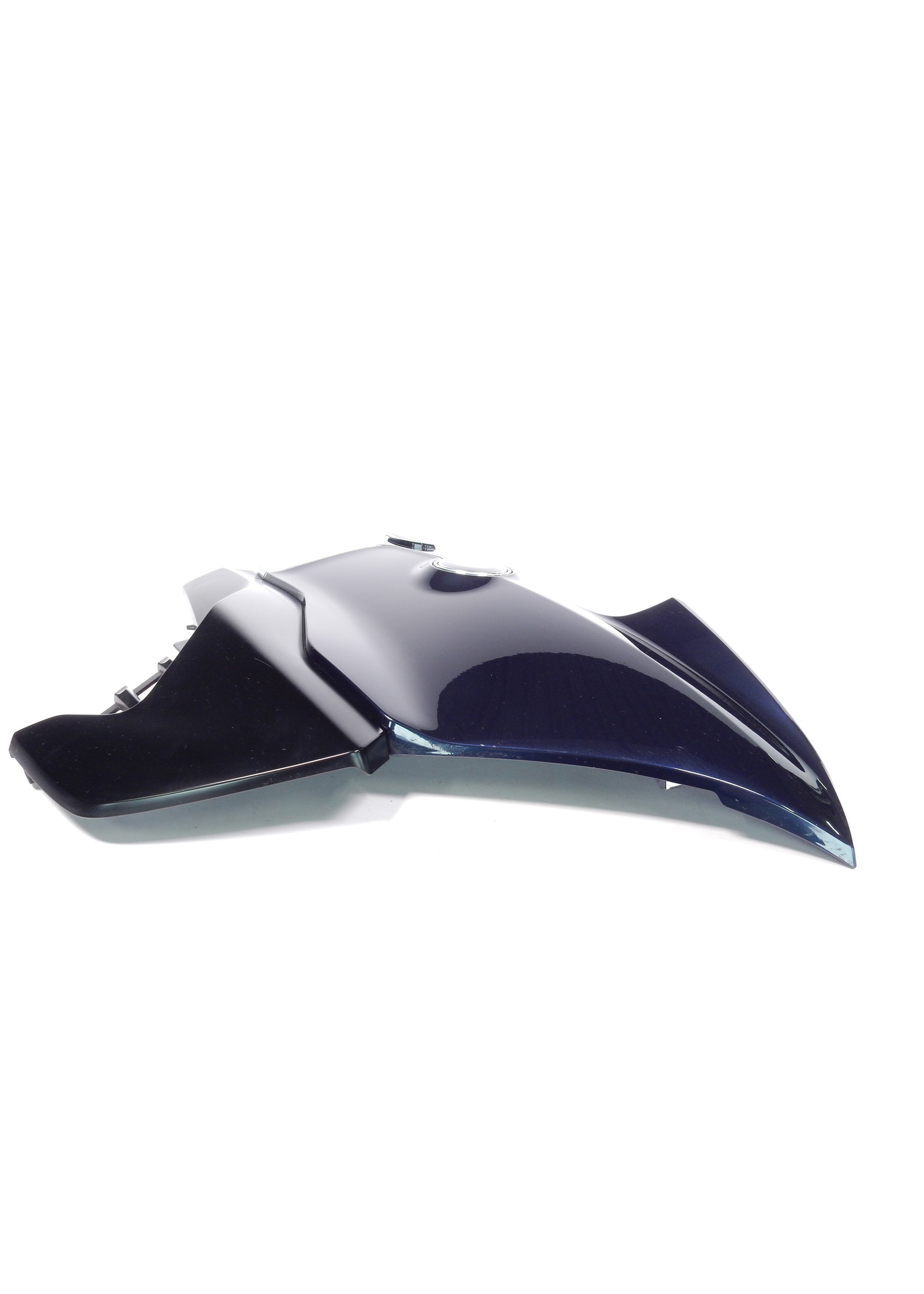 BMW BMW K 1600 Bagger Zijbekleding boven rechts IMPERIAL-BLUE / Zijbekleding onder rechts NIGHTBLACK UNI / Embleemhouder rechts verchroomd / BMW embleem / 46638414896 / 46638557462 / 46638358210 / 46638546386