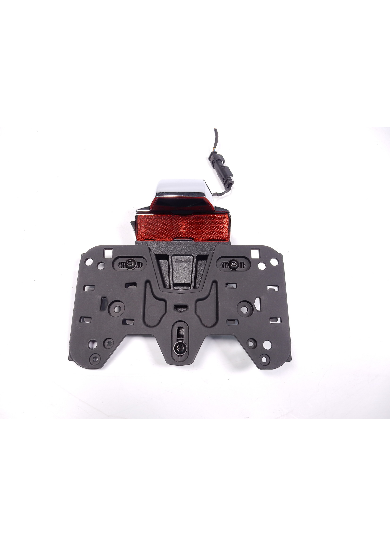 BMW BMW R18 B Transcontinental Number-plate light LED CHROM / Base support system / Adapter, number plate light / 63269467604 / 63218525575 / 63231541419