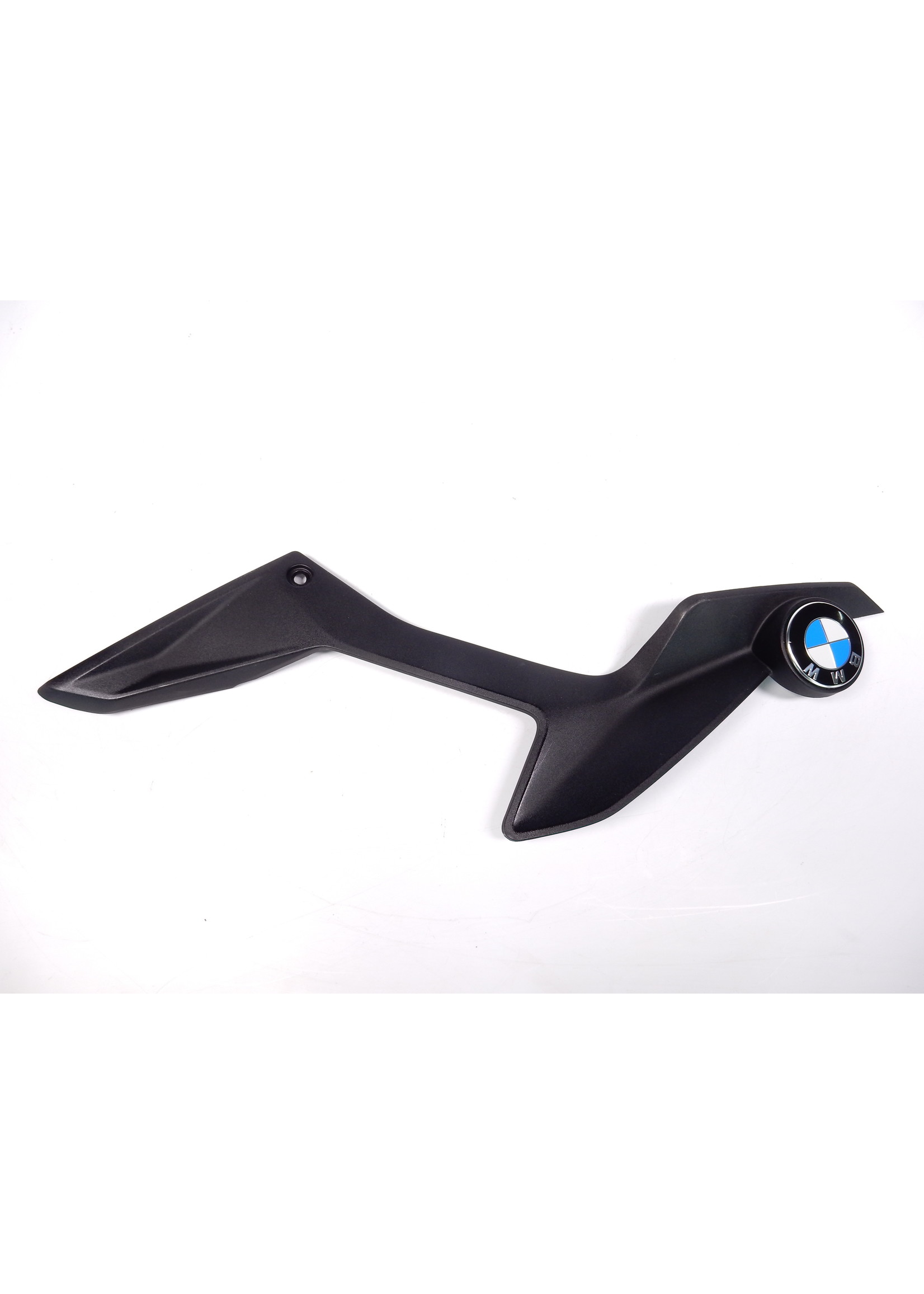 BMW BMW G 310 R Plakettenträger links / Nabenabdeckung mit Chromrand BMW / 46638556771 / 36136850834