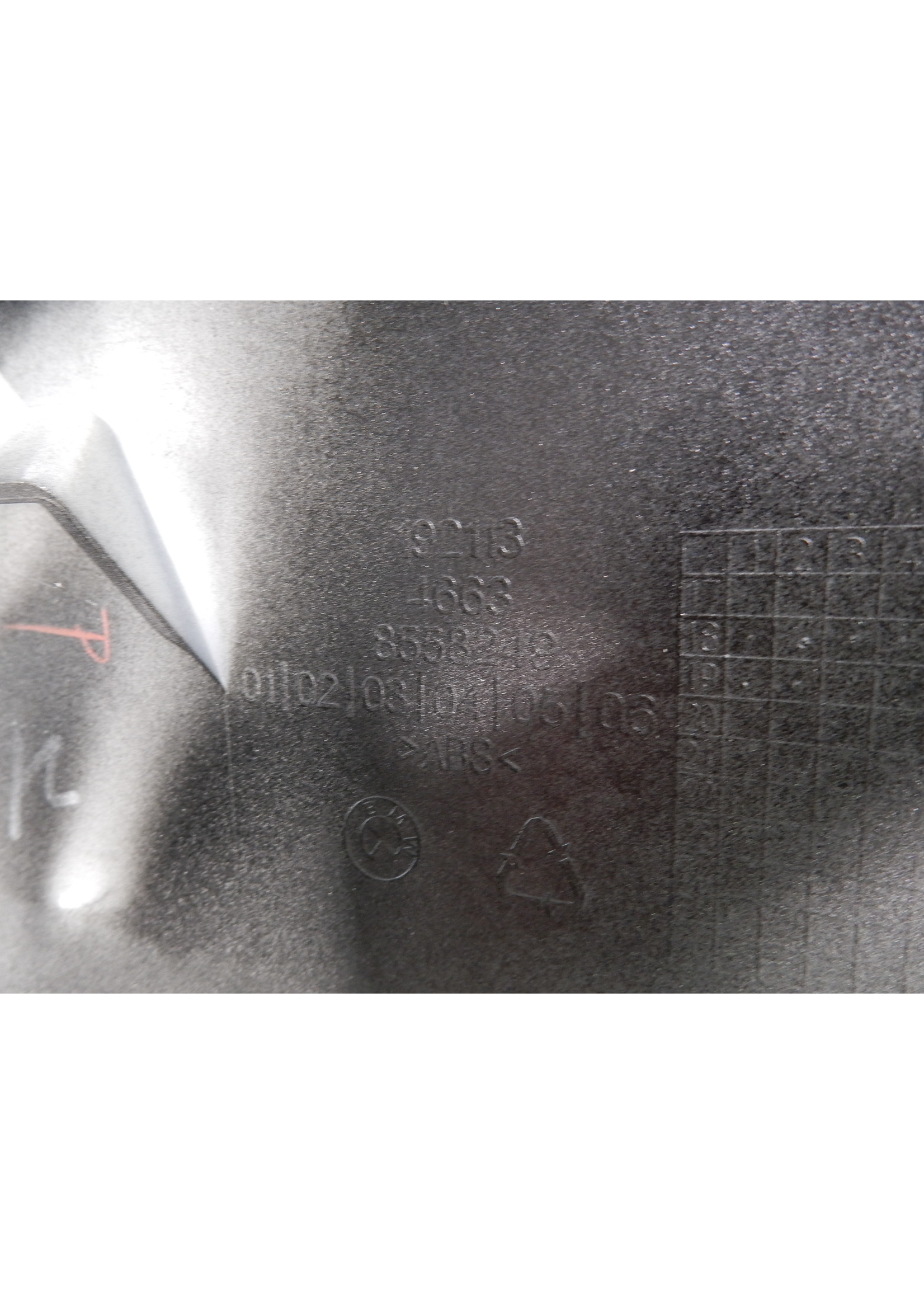 BMW BMW C 400 X Side trim panel front top left / 46638558249