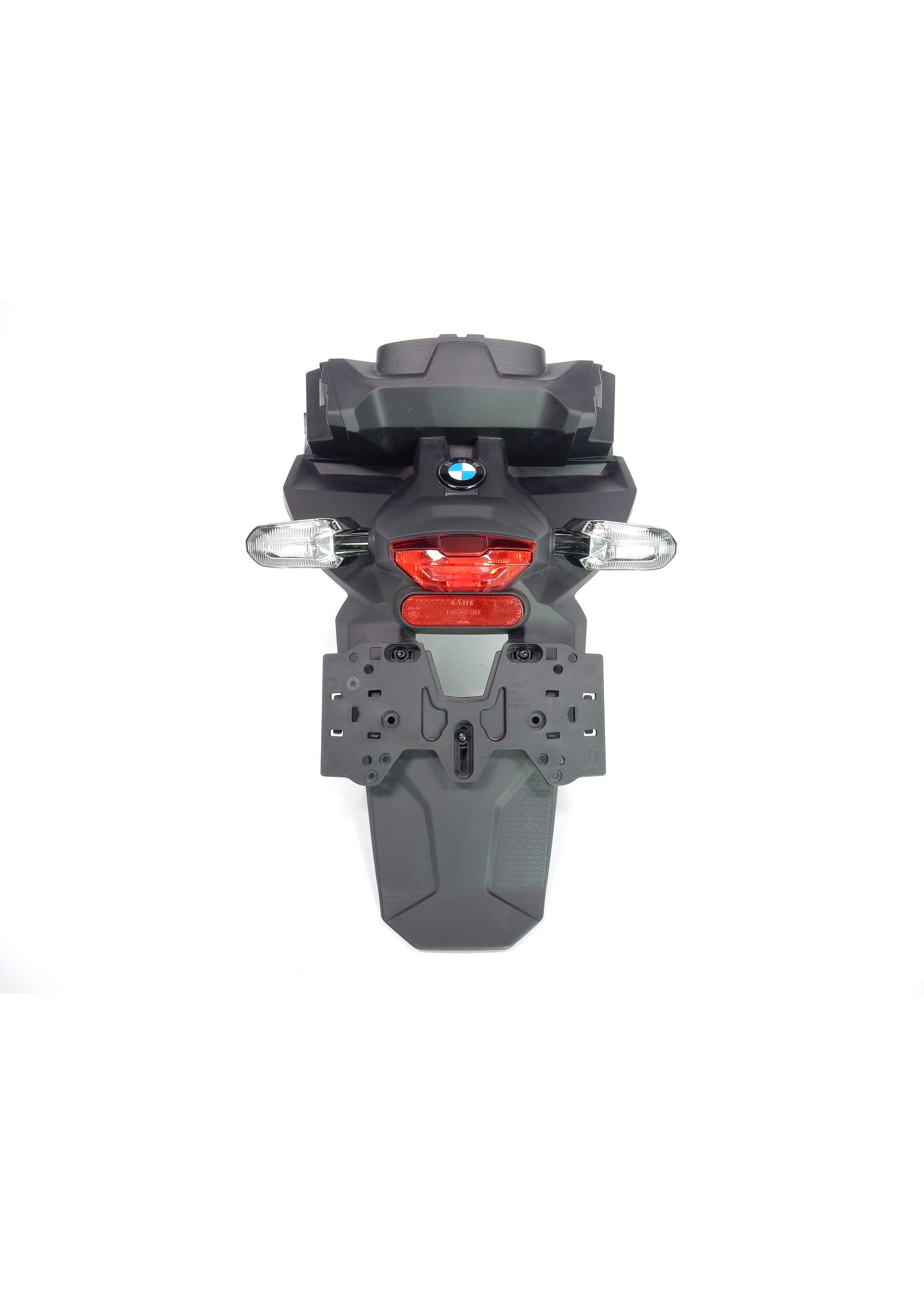 BMW BMW C 400 X Kennzeichenträger / Plakette D=45MM / LED-Blinkleuchte hinten / LED-Heckleuchte / 46628558228 / 31427708518 / 63138558692 / 63218558691