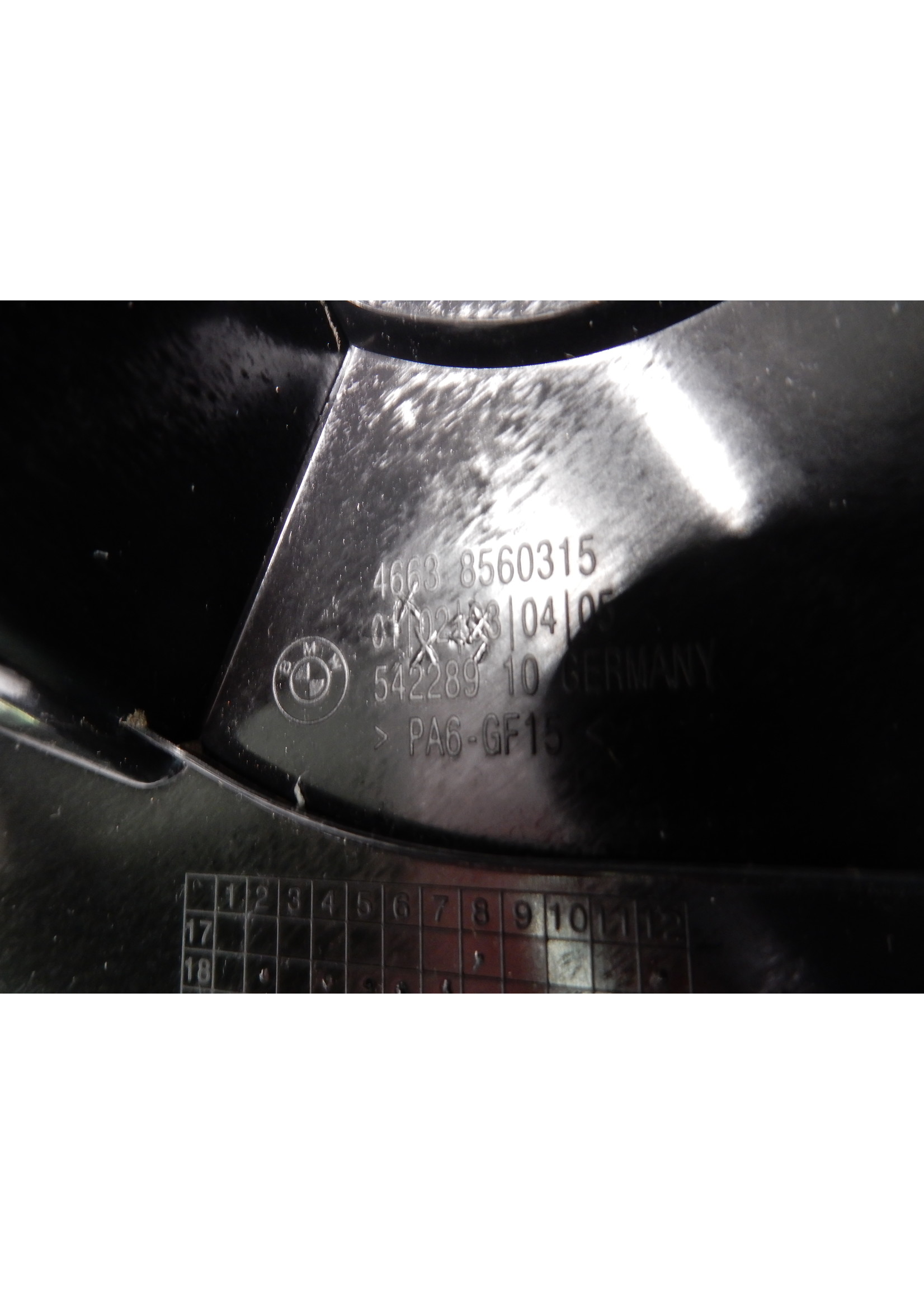 BMW BMW R 1250 GS Adventure Ansaugschnorchelabdeckung links / Emblem D=70MM / 46638560315 / 51147721222