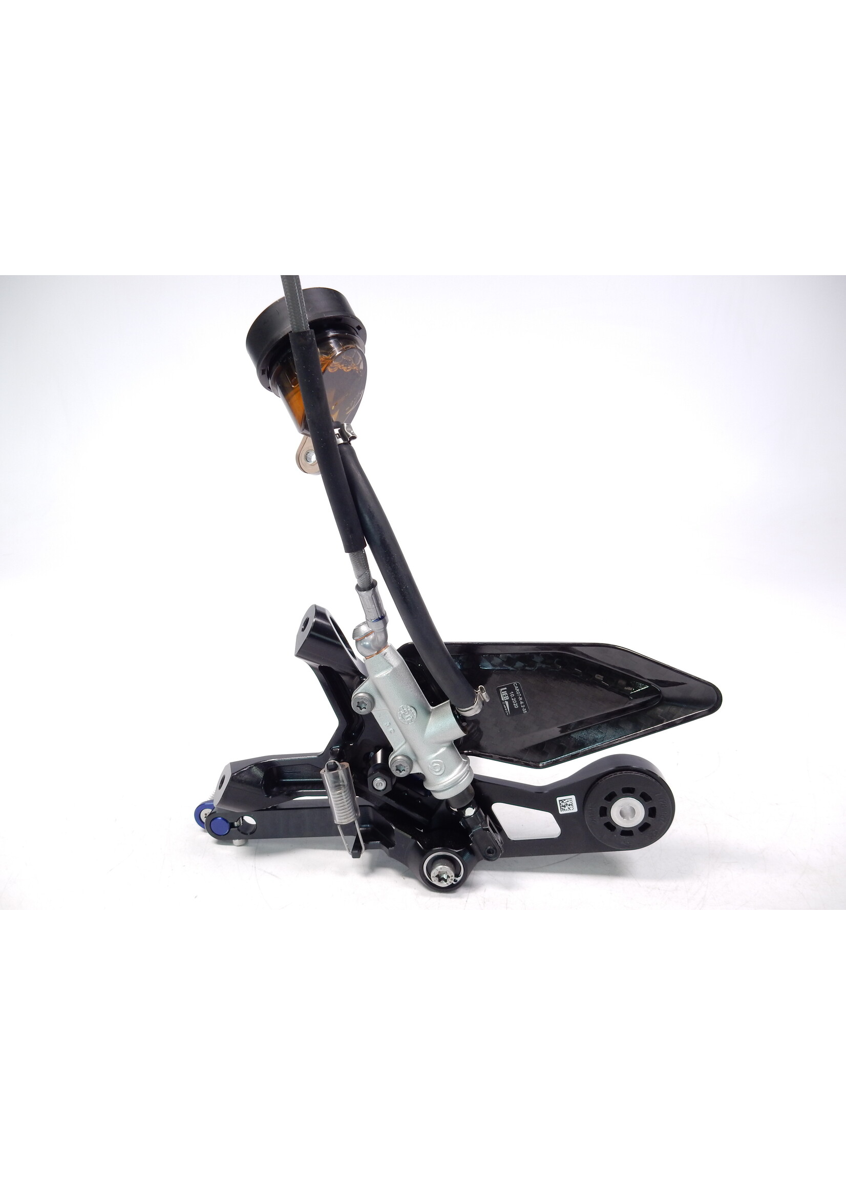 BMW BMW M 1000 RR Voetsteunenset rechts / Hoofdremcilinder achter / 77257924074 / 34317720905