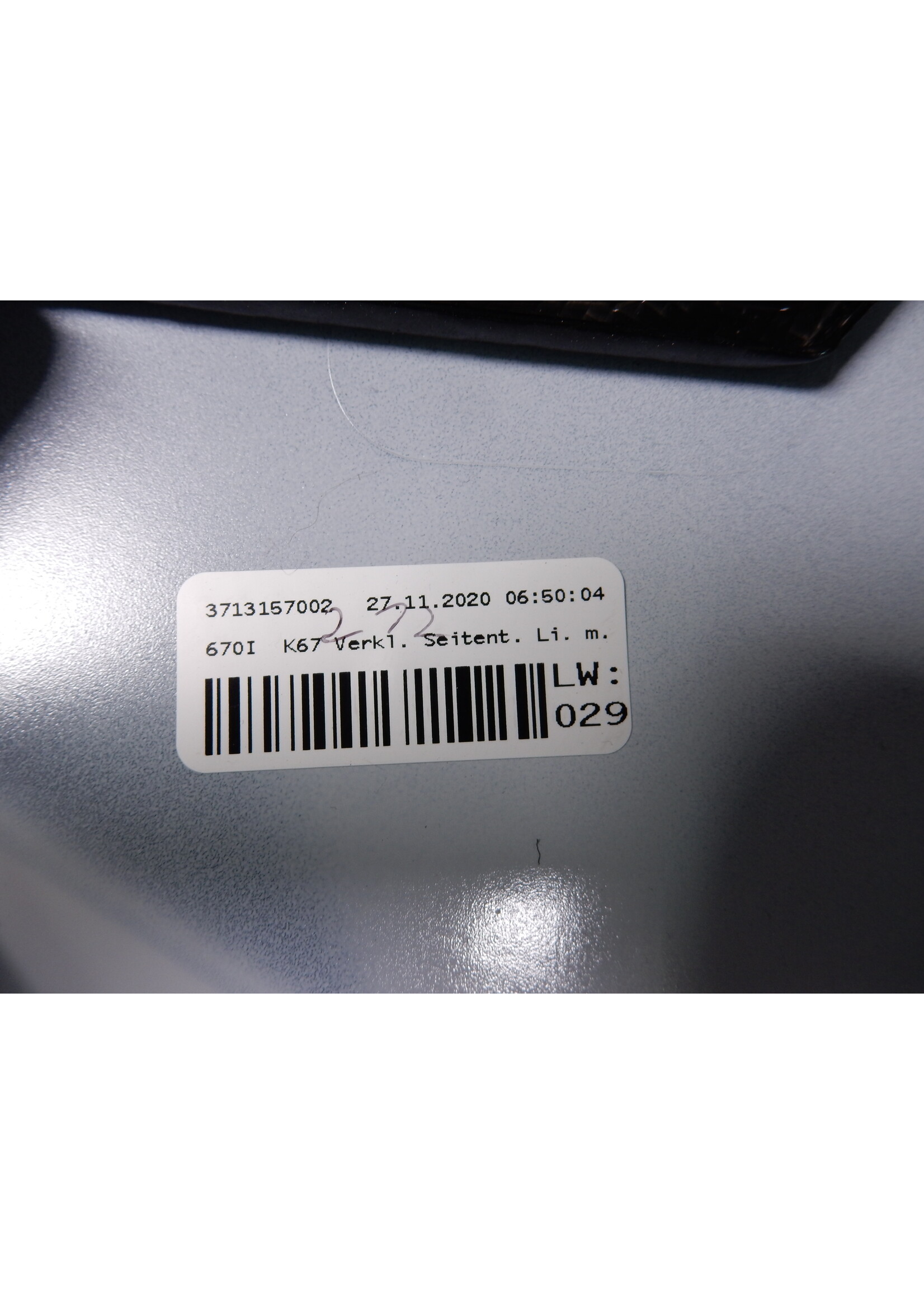 BMW BMW M 1000 RR Side trim panel with decor left / Side trim panel, top left CARBON / Winglet left CARBON / 46817922153 / 77311667883 / 46631542841