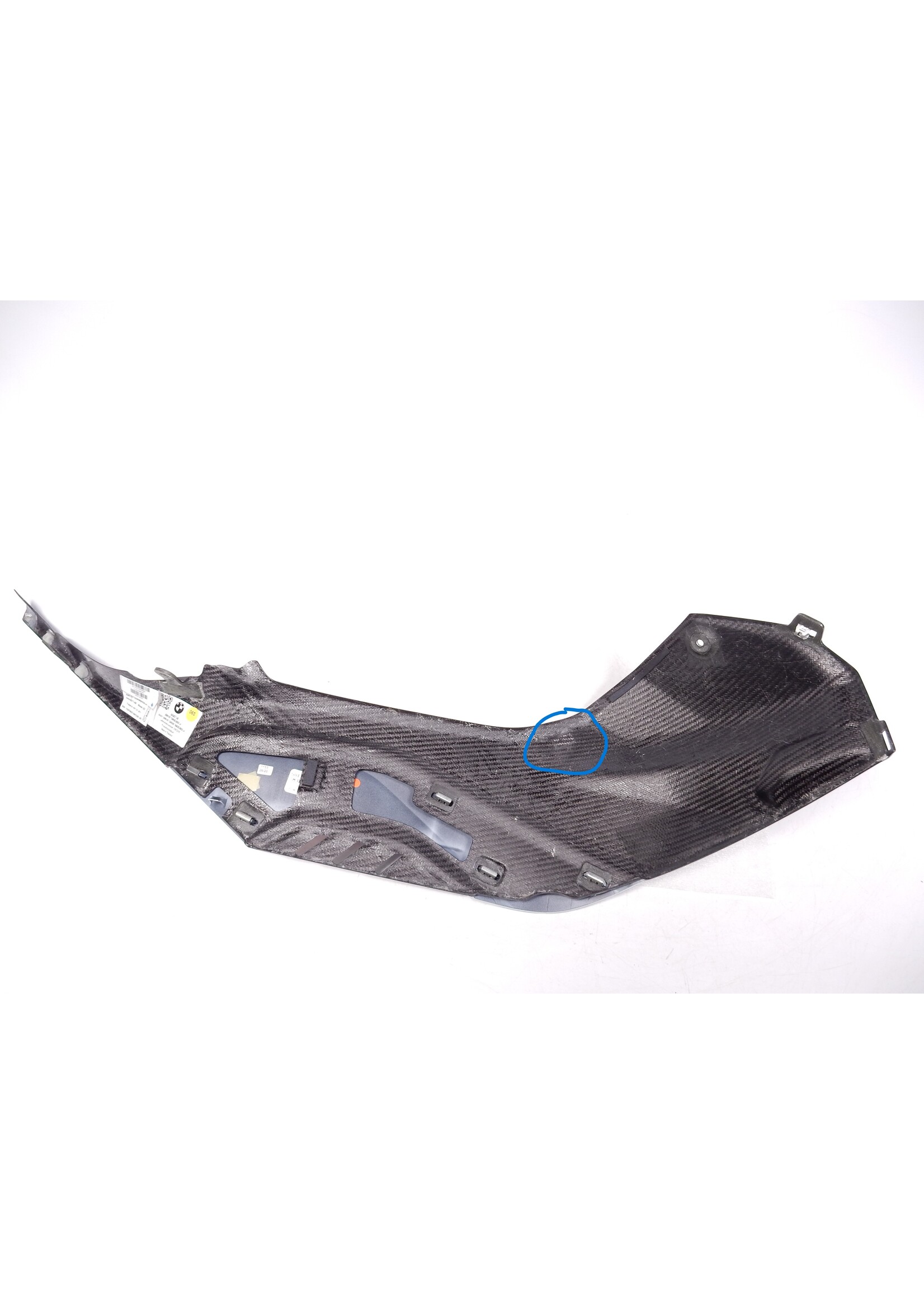 BMW BMW M 1000 RR Tank trim carbon left / Tank cover with decor left / 77318404071 / 46817922131