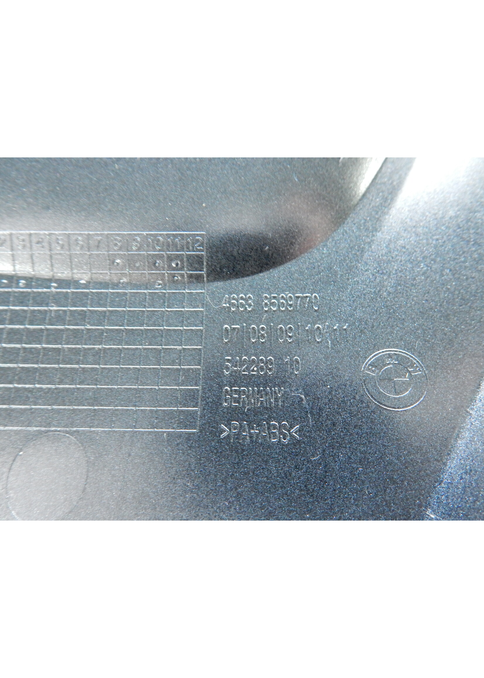 BMW BMW S 1000 RR Trim panel, airbox Mineralgrau met. / 46638569770 / 46638358788
