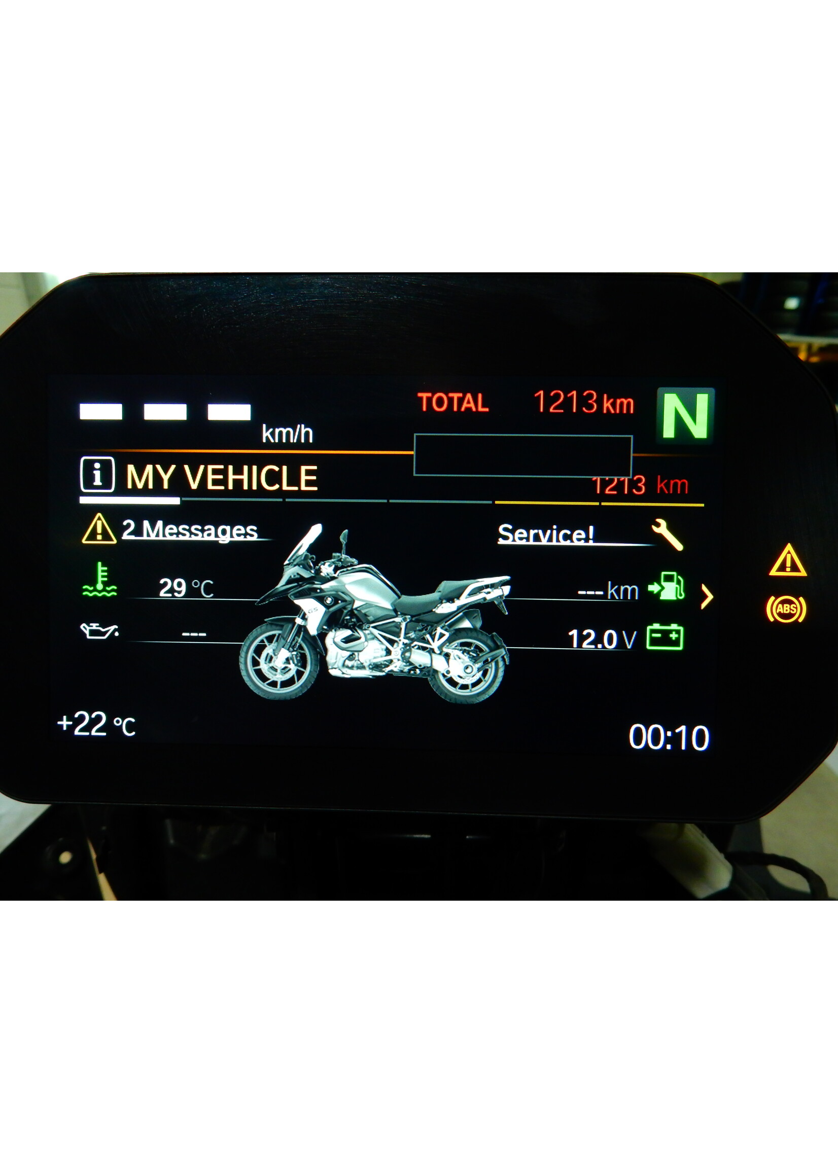 BMW BMW R 1250 GS Instrumentenkombination TFT-DISPLAY B / 62118559229