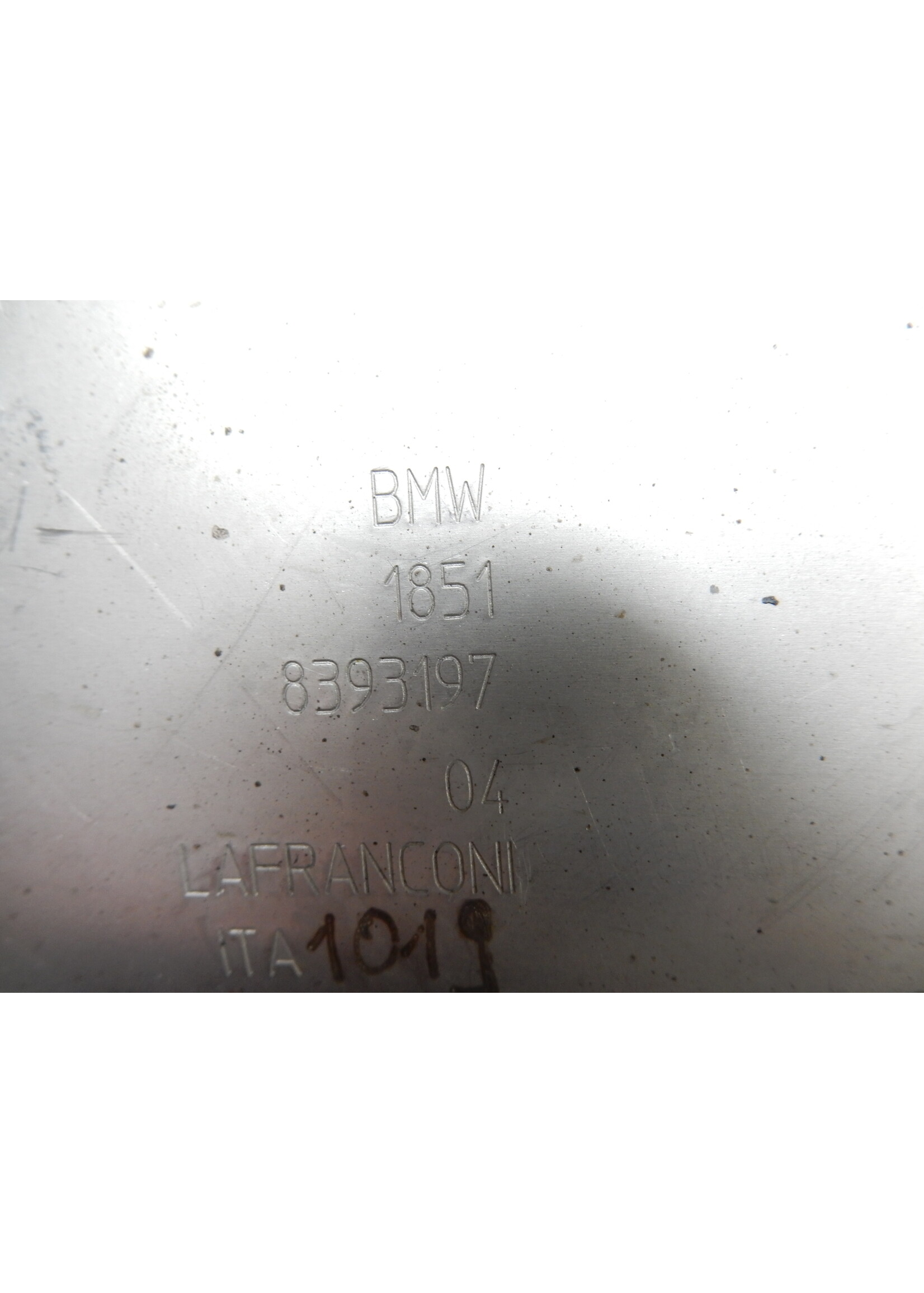 BMW BMW F 750 GS Voorste uitlaatdemper / Afdekking voorste uitlaatdemper / 18518393197 / 18518550506