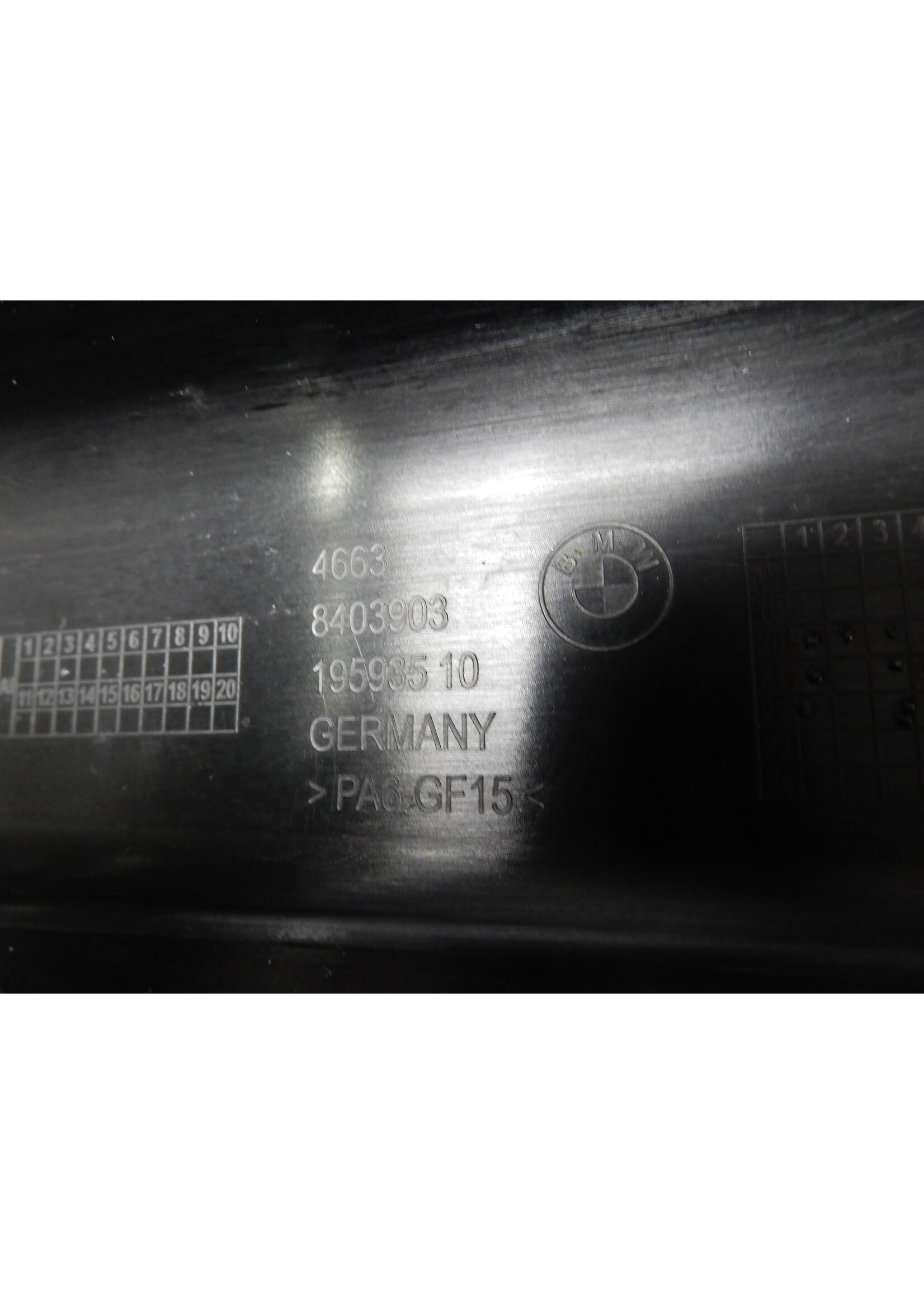 BMW BMW F 900 XR Luchtgeleiding radiateur / 46638403903