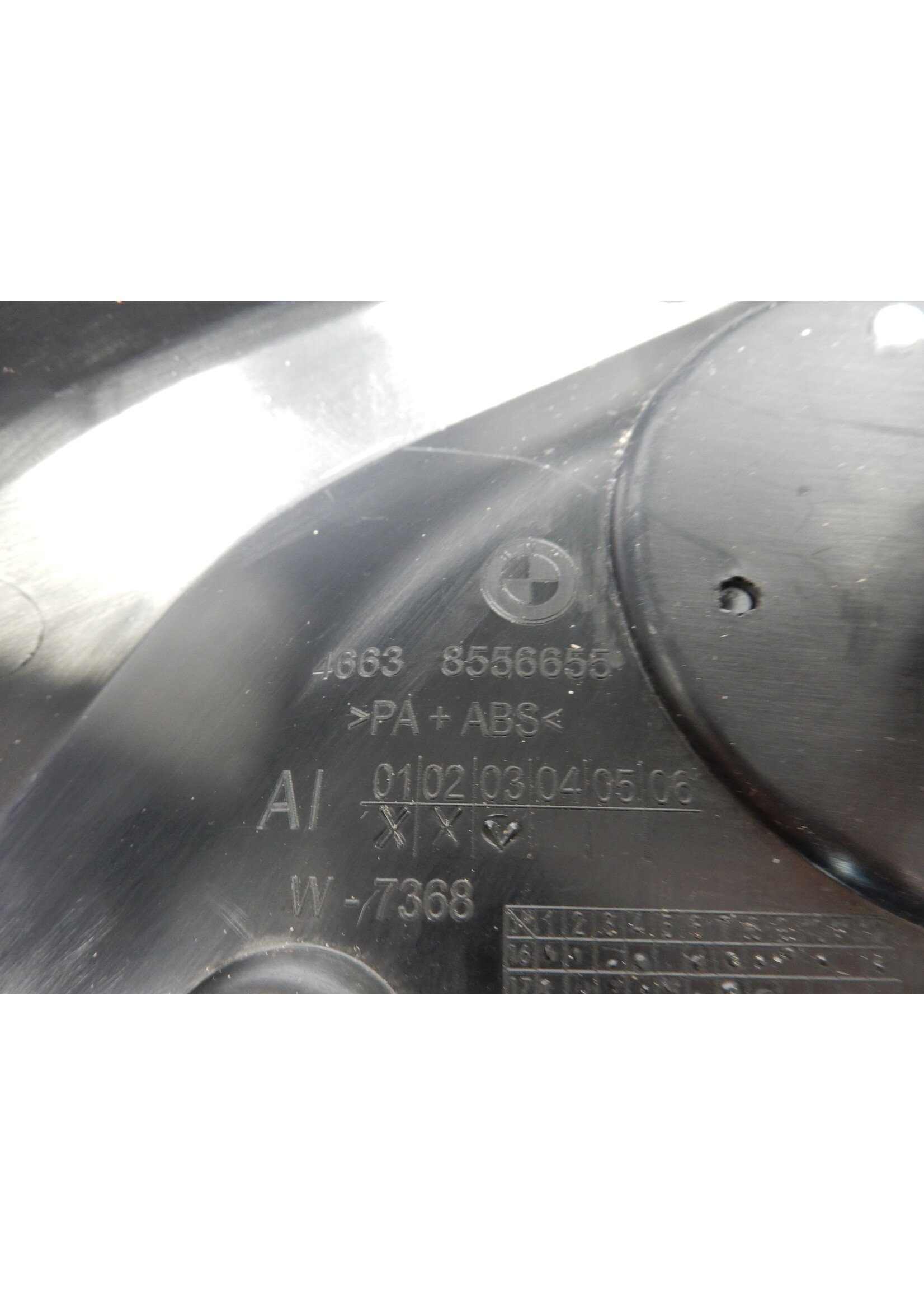 BMW BMW R 1200 GS Cover, intake snorkel, left / Plaque D=70MM / 46638556655