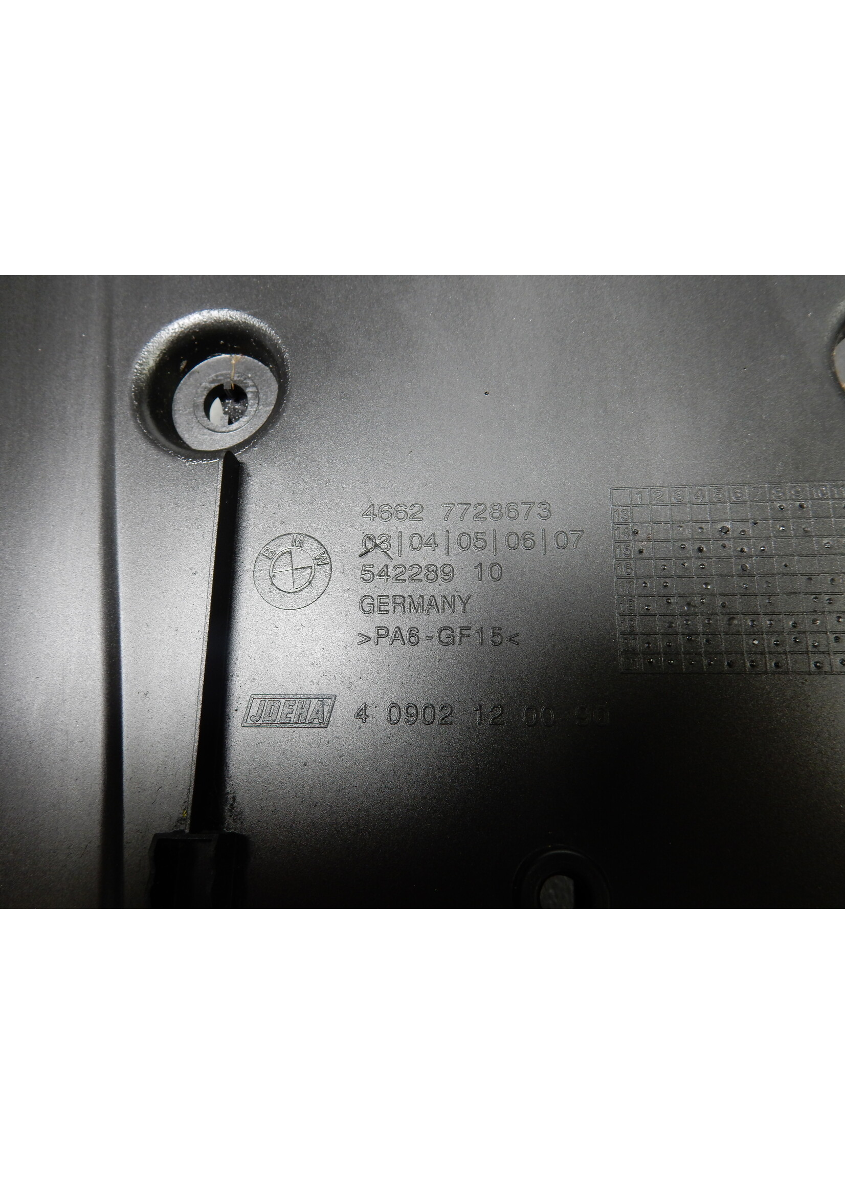 BMW BMW R1250 RT Licence plate holder / 46627728673 / 7728673