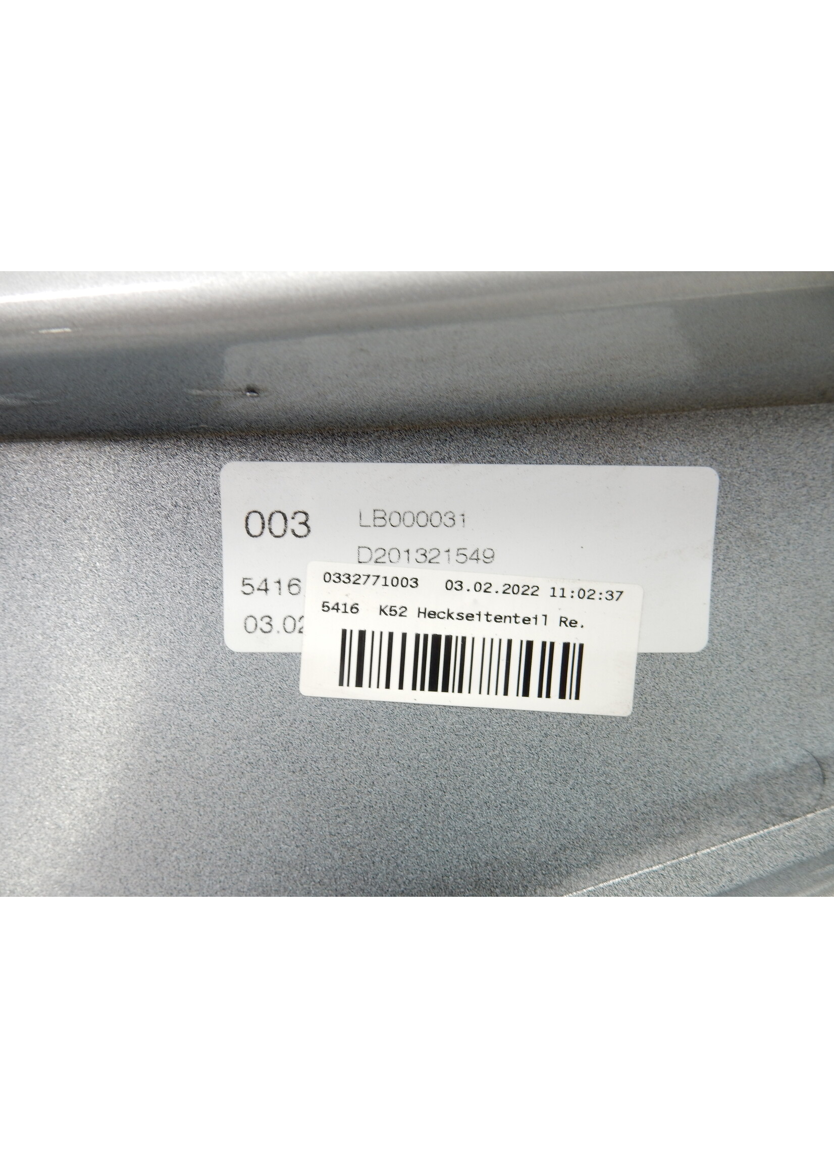 BMW BMW R1250 RT Achterzijdel rechts zilver / 46638533578 / 8533578