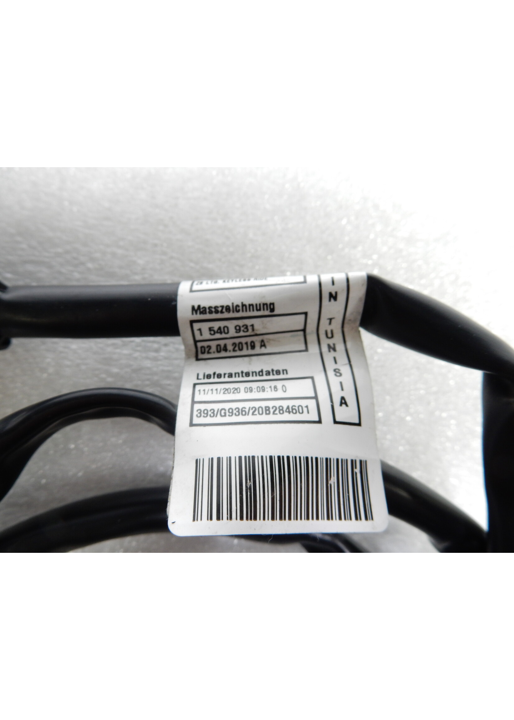 BMW BMW F 900 R Leitung Keyless Ride / 61121540932 / 1540932