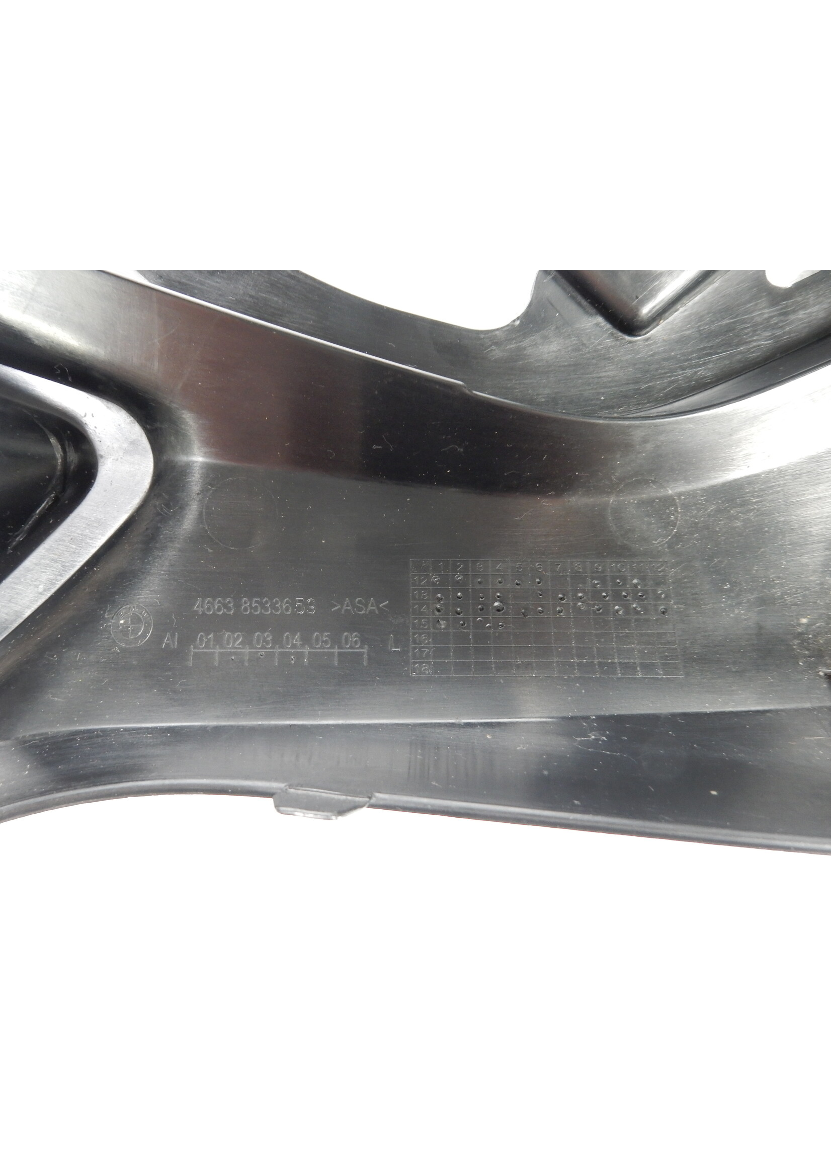 BMW BMW R 1200 GS Intake snorkel cover, left / 46638533659 / 8533659