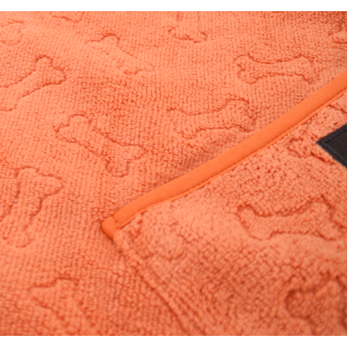 Greenfields Greenfields Cape Towel Orange Bone - Dog Towel for Dogs