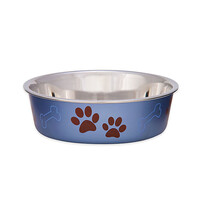Loving Pets Bella Bowl - Blueberry Loving Pets Loving Pets Bella Bowl - Blueberry