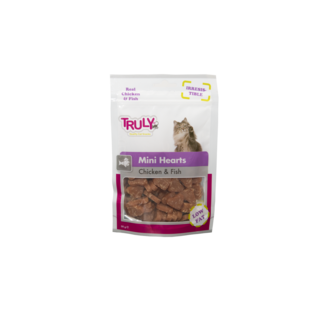 Truly Mini Hearts Chicken & Fish 20 x 50gr.