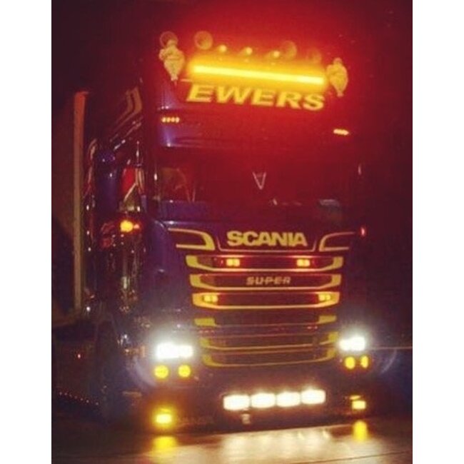 LED Lightbar met 2 kleuren Strobofunctie!